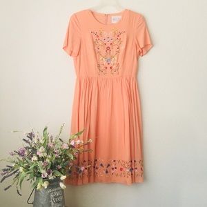 Embroidered Dress